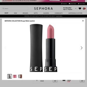 Sephora Rouge Matte lipstick